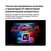 LG 100-дюймовый телевизор Smart&nbsp;TV LG Micro RGB evo AI MRGB96 4K 2026 , LG Micro RGB evo ИИ MRGB95 с технологией Ультраточного микро затемнения Micro Dimming Ultra демонстрирует яркую сцену из морской жизни с разделением цветов на более чем 8,3 миллиона пикселей, улучшенн, 100MRGB96B6, thumbnail 8