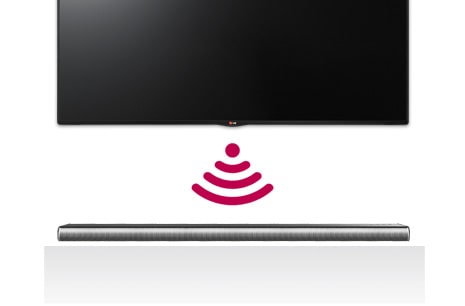 Беспроводное подключение саундбара к ТВ