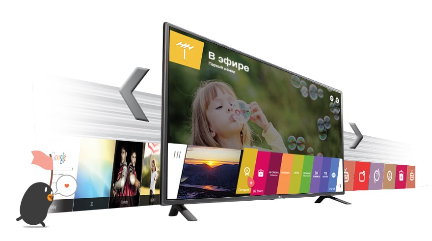 Современная SMART TV платформа webOS