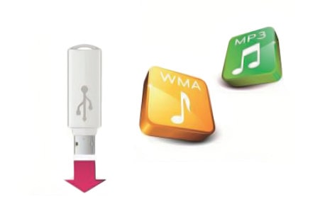 Запись на устройство USB