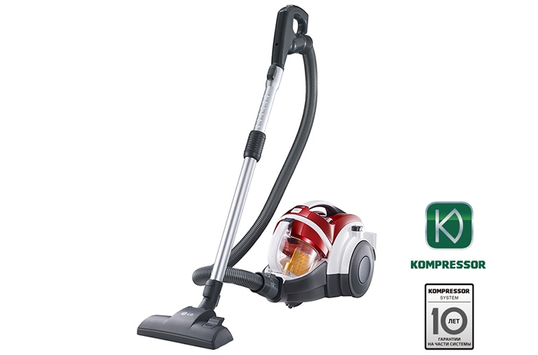 LG Пылесос с автоматической системой прессования пыли Kompressor, VC73184NHAR, thumbnail 1