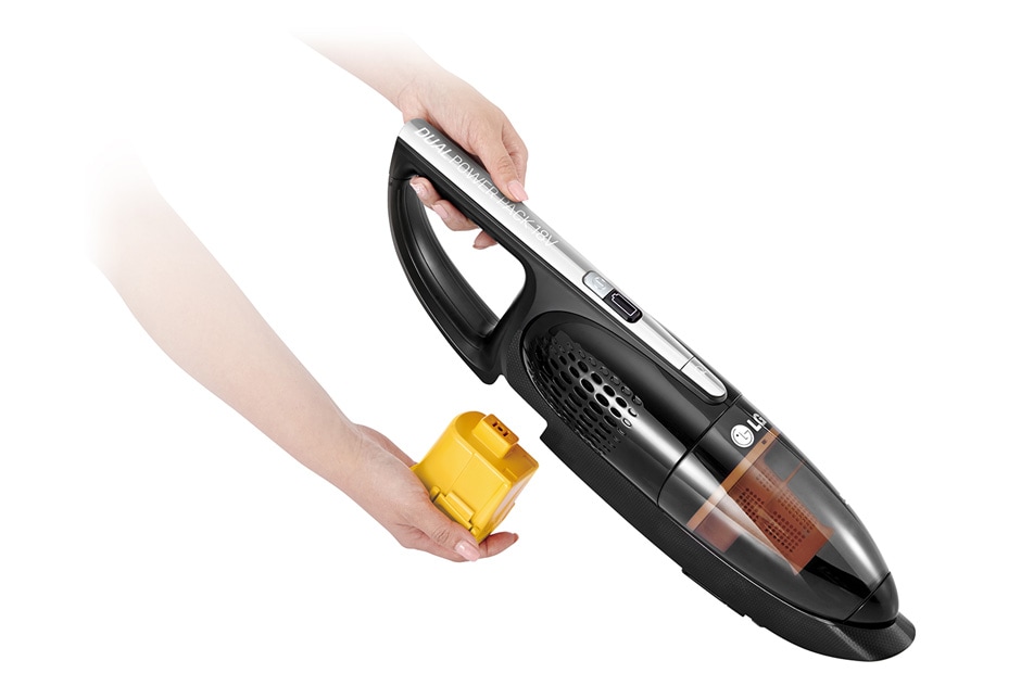 LG Беспроводной пылесос 2в1 с инверторным мотором: вертикальный и портативный ручной, VSF8400SCWC, thumbnail 4