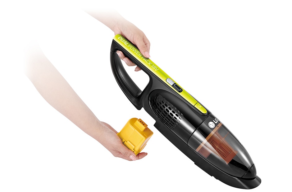 LG Беспроводной пылесос 2в1 с инверторным мотором: вертикальный и портативный ручной, VS8404SCW, thumbnail 4