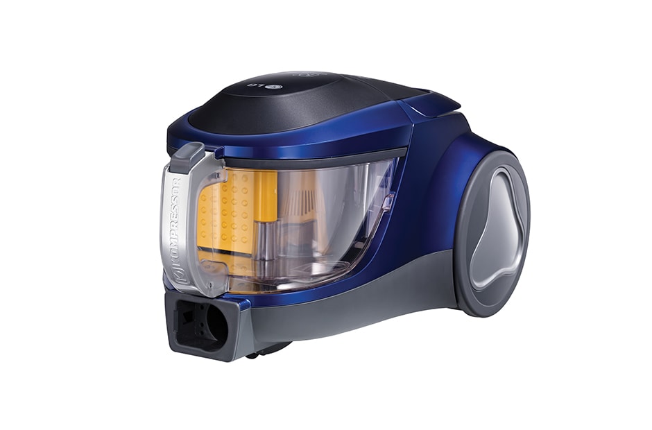 LG Пылесос с автоматической системой прессования пыли Kompressor, VK76R03HY, thumbnail 3