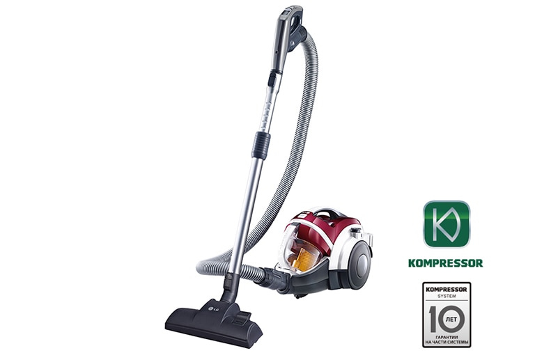 LG Пылесос с автоматической системой прессования пыли Kompressor, VC73185NHAP, thumbnail 1