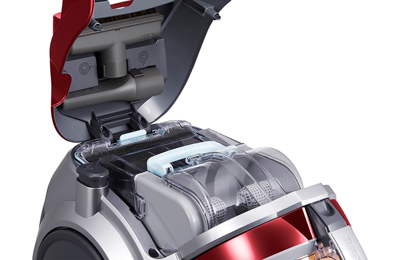 LG Пылесос с автоматической системой прессования пыли Kompressor, VK8811HUMR, thumbnail 6