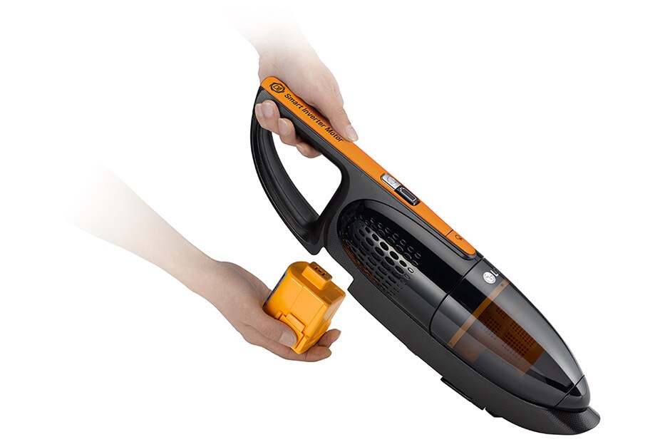 LG Беспроводной пылесос 2в1 с инверторным мотором: вертикальный и портативный ручной, VSF8405SC, thumbnail 4