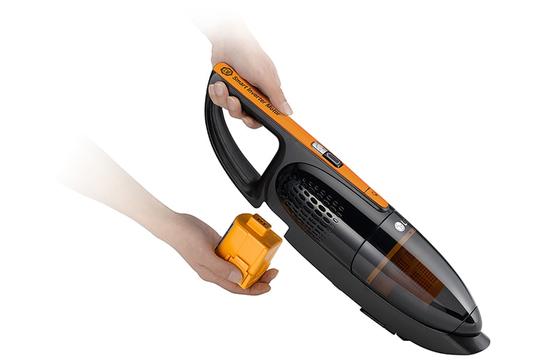 LG Беспроводной пылесос 2в1 с инверторным мотором: вертикальный и портативный ручной, VSF8405SC, thumbnail 4