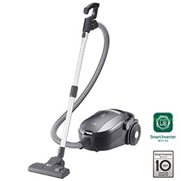 Пылесос с мешком для сбора пыли с инверторным мотором VB8607NCAG2