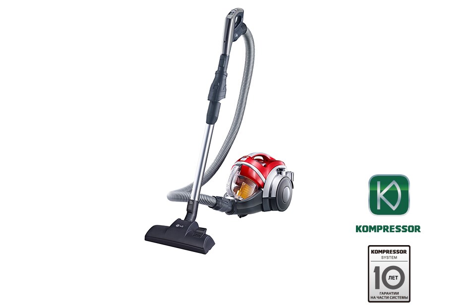 LG Пылесос LG VC73201UHAR | Система Kompressor | Мощность 420 Вт, VC73201UHAR