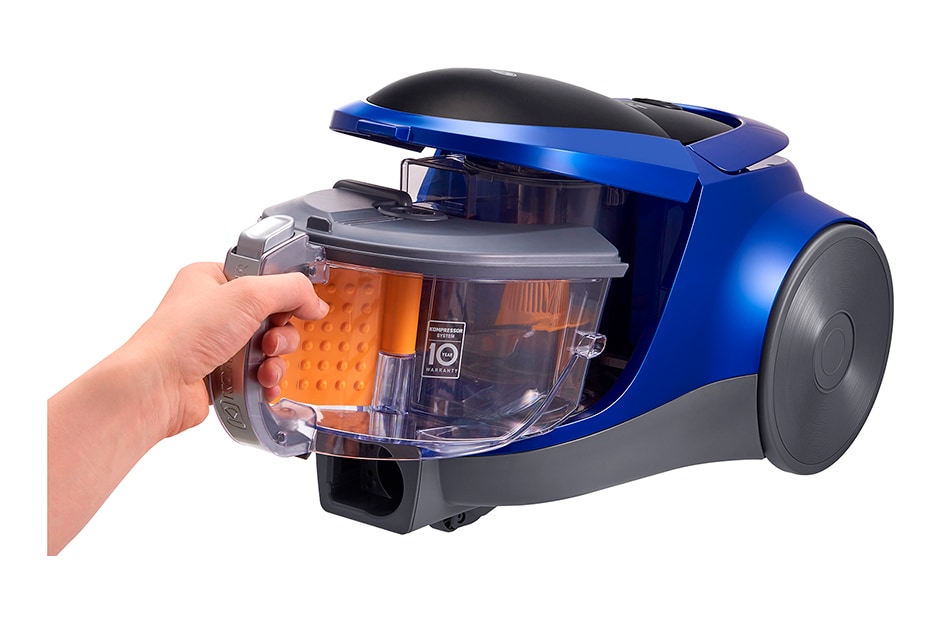 LG Пылесос с автоматической системой прессования пыли Kompressor, VK76A09NTCB, thumbnail 3