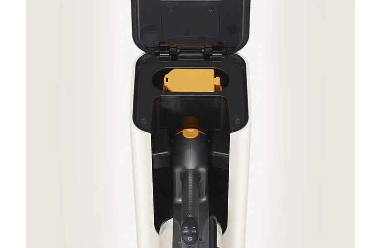 На изображении показан аккумулятор пылесоса.