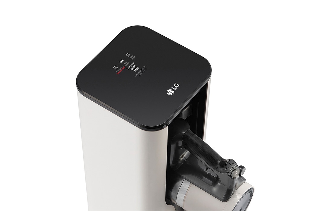 LG Пылесос вертикальный беспроводной LG A9T-ULTRA2 | Kompressor, Вид спереди слева сверху., A9T-ULTRA2, thumbnail 9