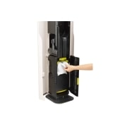 LG Пылесос вертикальный беспроводной LG A9T-ULTRA2 | Kompressor, Вид спереди на Башню «Все в одном» со снятой палкой., A9T-ULTRA2, thumbnail 15