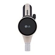 LG Пылесос вертикальный беспроводной LG A9X-PET | Насадка для шерсти животных | Мощность 220 Вт, Бежевый вертикальный беспроводной пылесос LG A9X-PET, корпус без трубки и насадки вид сверху, A9X-PET, thumbnail 11