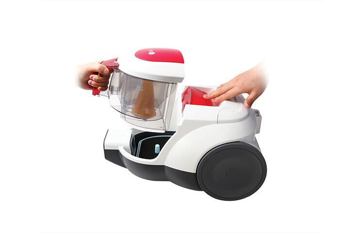 LG Компактный и мощный пылесос без мешка для сбора пыли, VK70502N, thumbnail 5