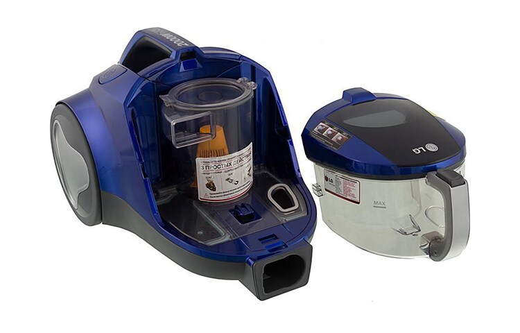 LG Компактный пылесос  с простым контейнером, VK75304HY, thumbnail 5