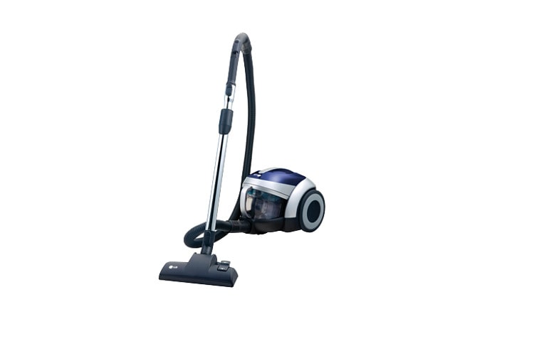 LG Мощный и компактный безмешковый пылесос, VK77101R, thumbnail 1