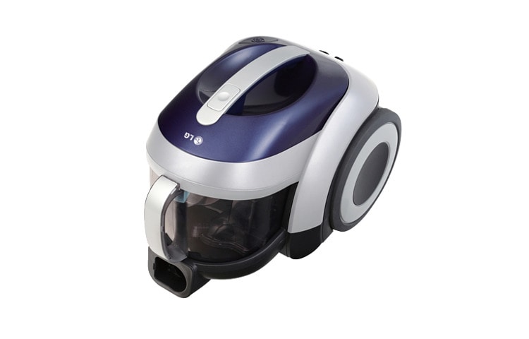 LG Мощный и компактный безмешковый пылесос, VK77101R, thumbnail 2