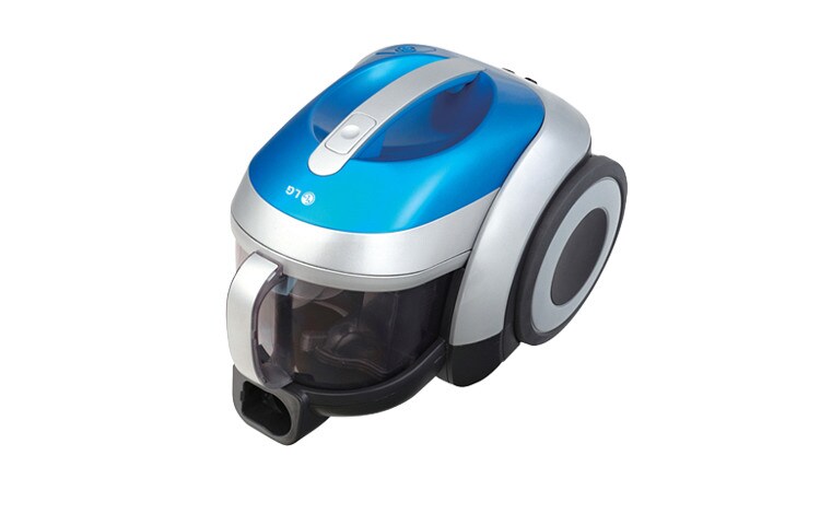 LG Мощный и компактный безмешковый пылесос, VK77102R, thumbnail 2