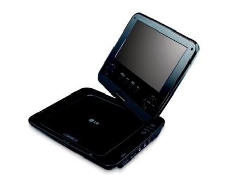 LG Портативный DVD плеер с играми, DP472B