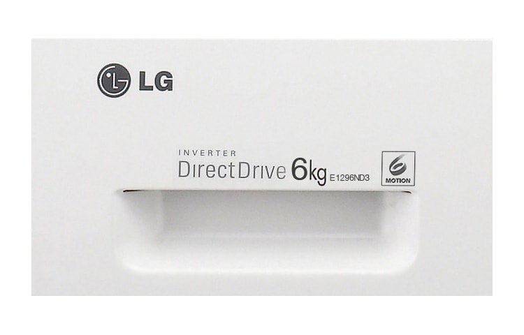 LG Узкая стиральная машина 6 кг с прямым приводом и технологией ''6 движений заботы'', E1296ND3, thumbnail 5