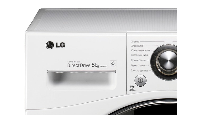 LG Полноразмерная стиральная машина LG с cистемой прямого привода, F1081TD, thumbnail 3