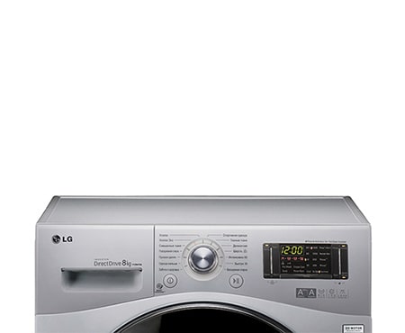 LG Стиральная машина 8 кг с прямым приводом и технологией ''6 движений заботы'', F1294TD5, thumbnail 4