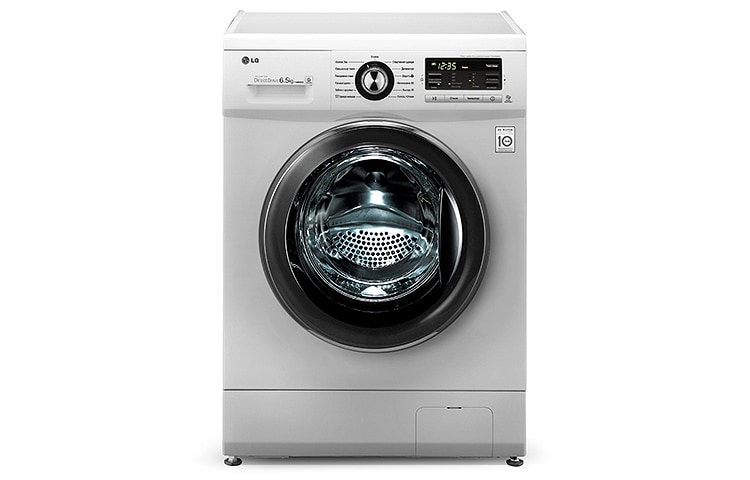 LG Автобалансировка. Детектор загрузки и пенообразования. Нулевое энергопотребление в режиме ожидания. LED дисплей.13 программ. 10 дополнительных режимов. Класс энергопотребления А+. , F1296WD5, thumbnail 1