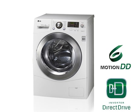 LG Стиральная машина LG Inverter Direct Drive с технологией 6 MOTION, F1480TD