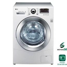 Узкая стиральная машина с прямым приводом LG F12A8HD2