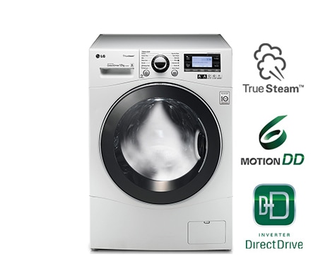 LG Стиральная машина LG с функцией пара TrueSteam, F1495BDS, thumbnail 1