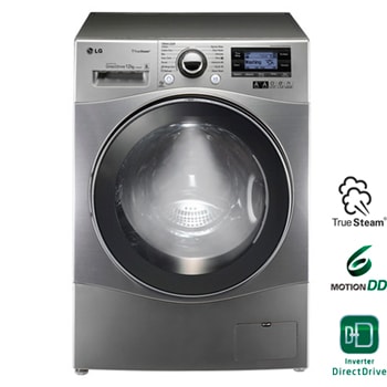 Паровая стиральная машина с прямым приводом LG F1495BDS71