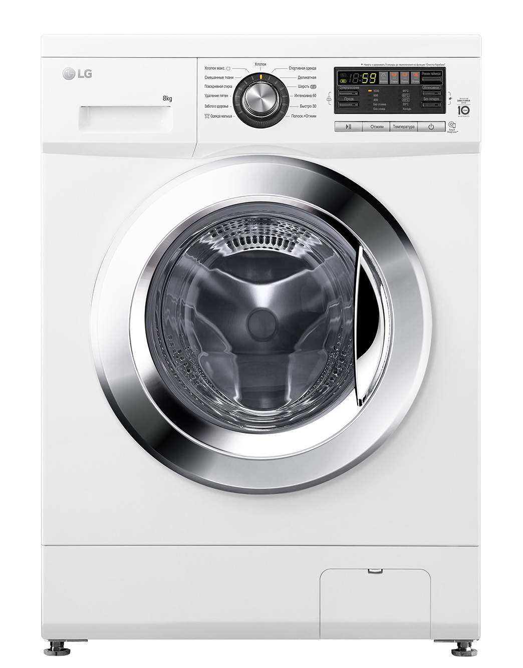 Cтиральная машина LG F1096TD3 с прямым приводом | LG RU