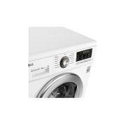 LG Узкая стиральная машина c прямым приводом и функцией сушки, 8/4кг, F1496AD3, thumbnail 4