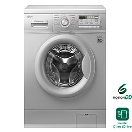 Узкая стиральная машина с прямым приводом LG F12B8QD52