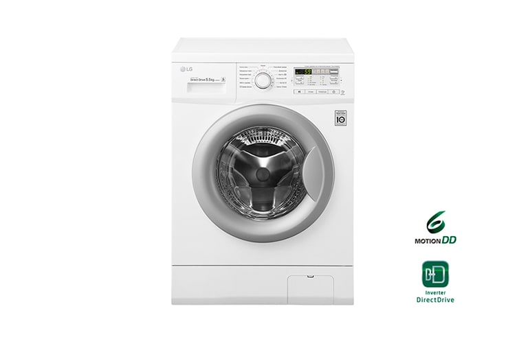 LG Узкая стиральная машина с прямым приводом и технологией ''6 движений заботы'', F10B8MD1, thumbnail 1