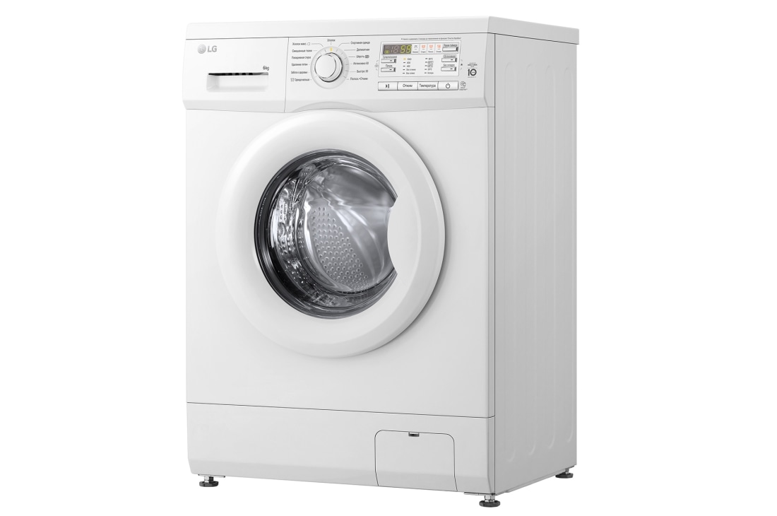 LG Узкая стиральная машина LG F10B8ND, прямой привод, 6кг, F10B8ND, thumbnail 3