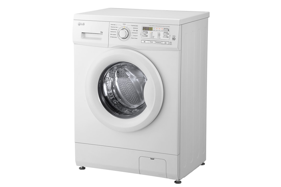 LG Узкая стиральная машина LG F10B8ND, прямой привод, 6кг, F10B8ND, thumbnail 5