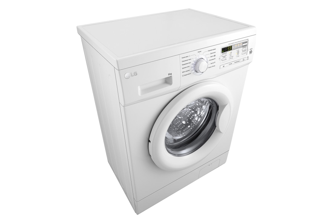 LG Узкая стиральная машина LG F10B8ND, прямой привод, 6кг, F10B8ND, thumbnail 7