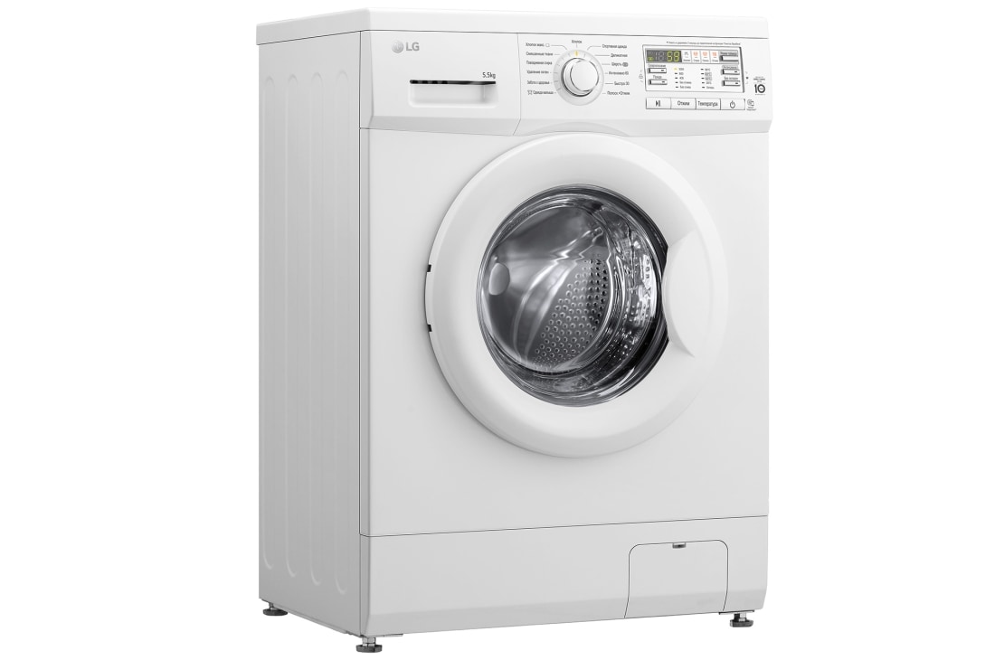 LG Узкая стиральная машина LG F10B8MD, прямой привод, 5,5кг, F10B8MD, thumbnail 2