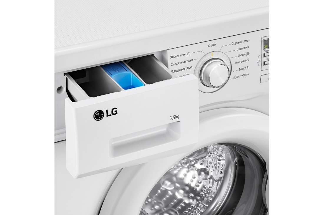 LG Узкая стиральная машина LG F10B8MD, прямой привод, 5,5кг, F10B8MD, thumbnail 11