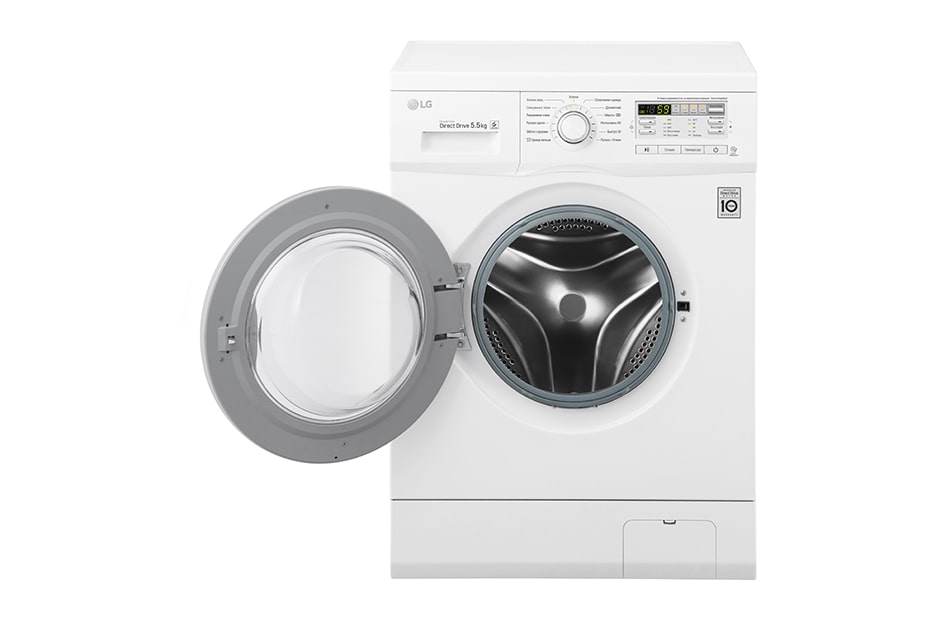 LG Узкая стиральная машина c прямым приводом, 5,5кг, F80B8MD, thumbnail 2