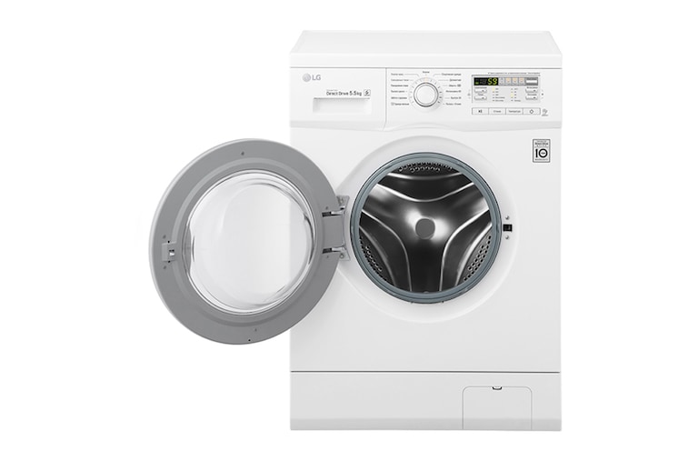 LG Узкая стиральная машина c прямым приводом, 5,5кг, F80B8MD, thumbnail 2