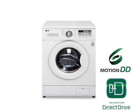 LG Узкая стиральная машина c прямым приводом, 5,5кг, F80B8MD, thumbnail 1
