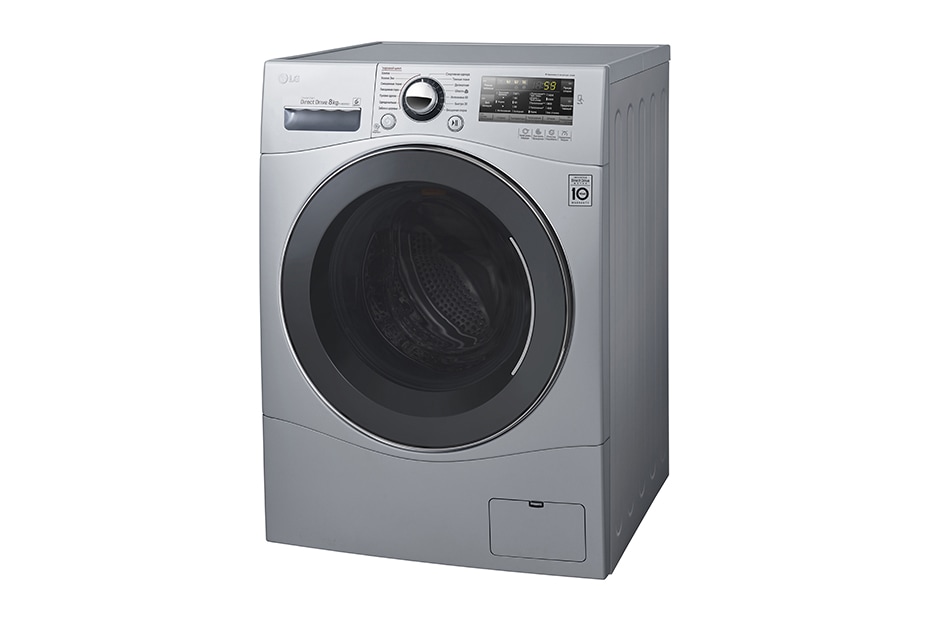 LG Узкая стиральная машина LG с прямым приводом, технологией ''6 движений заботы'' и функцией пара True Steam, F14B3PDS7, thumbnail 3