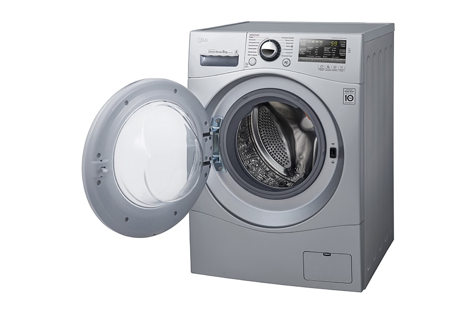 LG Узкая стиральная машина LG с прямым приводом, технологией ''6 движений заботы'' и функцией пара True Steam, F14B3PDS7, thumbnail 9