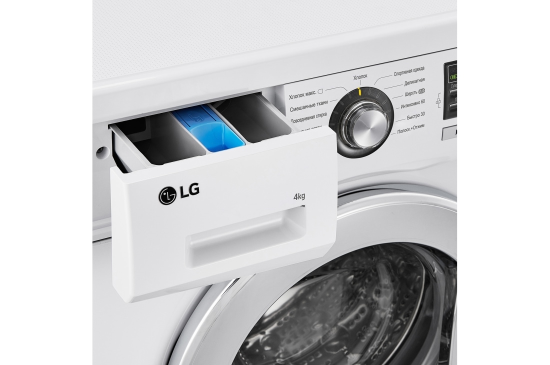LG Стиральная машина суперузкая LG F1096SD3, прямой привод, 4 кг, F1096SD3, thumbnail 11