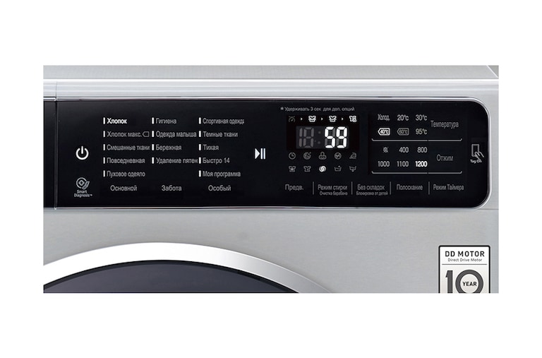 LG Стиральная машина LG с системой прямого привода, F12U1HDN5, thumbnail 5