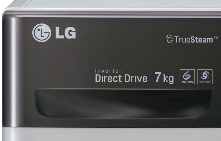 LG Узкая стиральная машина LG с функцией пара True Steam, F12U2HBS4